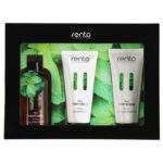 Rento Gift Set | Foot Care Gift Set | Foot Bath, Foot Scrub, & Foot Cream | Mint - Image 2