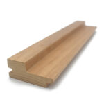 Thermo-Aspen Grace™ Tongue & Groove Sauna Wood | 2×3 Large-Gap | 8' Wall Material