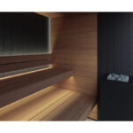 2 - 5 Person Vulcana Luxury Modern Sauna | Glass Front Cabin by Auroom - Image 12