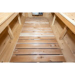 4 Person Cedar Barrel Sauna | Harmony Collection | Canadian Timber Cedar Sauna | 240 Cu. Ft. - Image 18