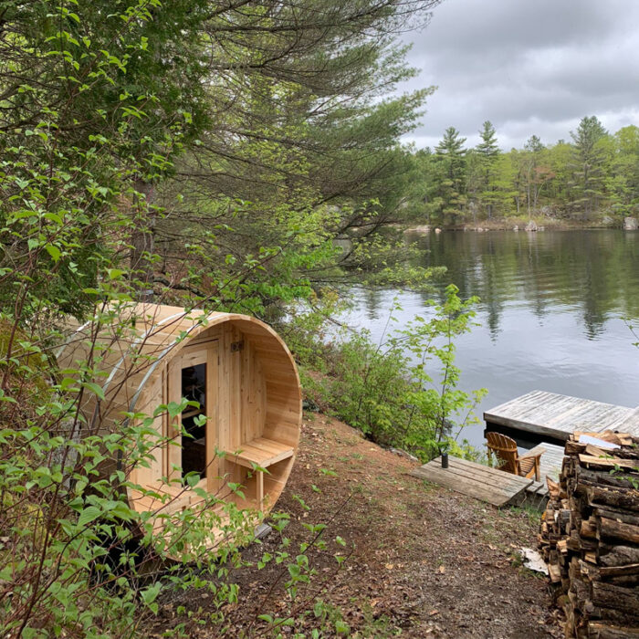 4 Person Outdoor Cedar Sauna | Serenity Collection | Canadian Timber Cedar Sauna | 285 Cu. Ft. - Image 7