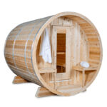 4 Person Outdoor Cedar Sauna | Serenity Collection | Canadian Timber Cedar Sauna | 285 Cu. Ft. - Image 5