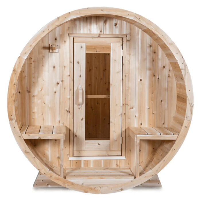 4 Person Outdoor Cedar Sauna | Serenity Collection | Canadian Timber Cedar Sauna | 285 Cu. Ft. - Image 2