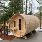 6 Person Barrel Sauna Kit | Tranquility Collection | Canadian Timber Cedar Sauna | 360 Cu. Ft. - Image 15