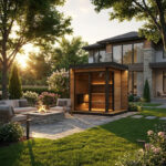 6 Person Outdoor Home Sauna Kit | GL6 Collection | SaunaLife Sauna | 225 Cu. Ft. - Image 8