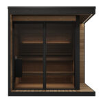 6 Person Outdoor Home Sauna Kit | GL6 Collection | SaunaLife Sauna | 225 Cu. Ft. - Image 2