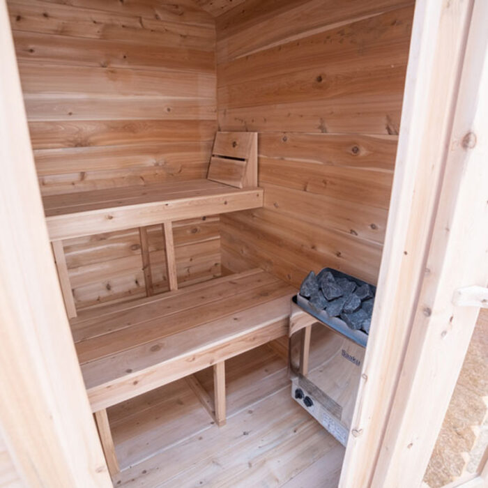 3 Person Cedar Sauna Kit | Granby Collection | Canadian Timber Cedar Sauna | 180 cu. ft - Image 6