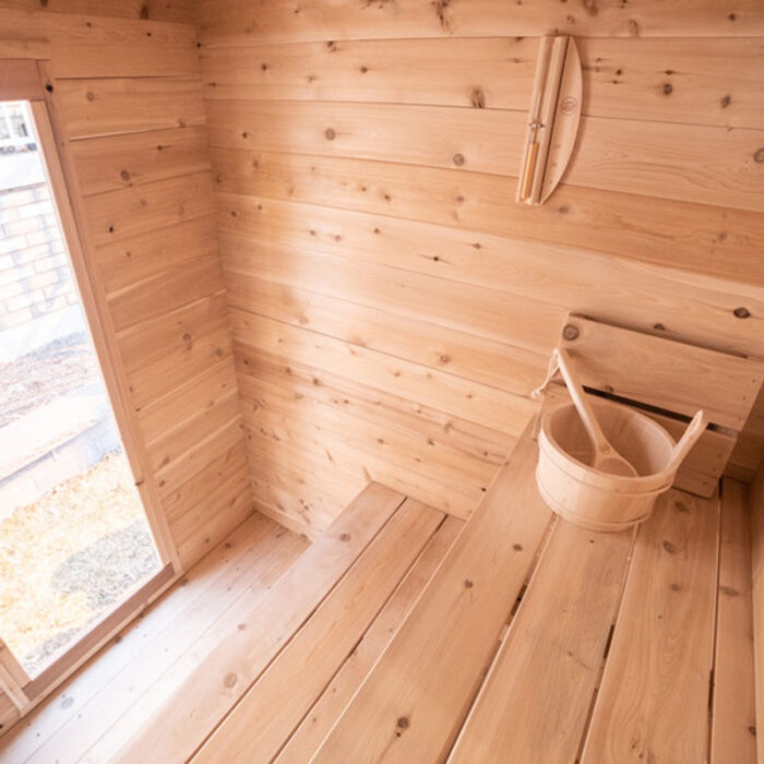 3 Person Cedar Sauna Kit | Granby Collection | Canadian Timber Cedar Sauna | 180 cu. ft - Image 5