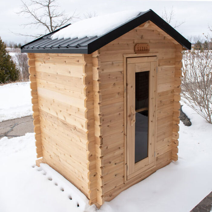 3 Person Cedar Sauna Kit | Granby Collection | Canadian Timber Cedar Sauna | 180 cu. ft - Image 2