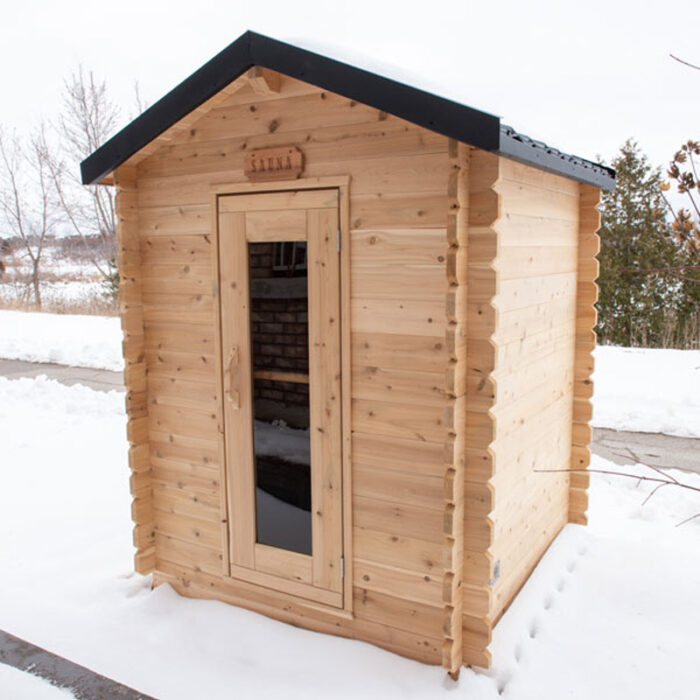 3 Person Cedar Sauna Kit | Granby Collection | Canadian Timber Cedar Sauna | 180 cu. ft - Image 3