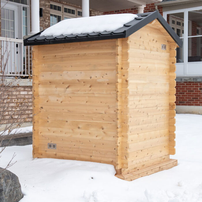 3 Person Cedar Sauna Kit | Granby Collection | Canadian Timber Cedar Sauna | 180 cu. ft - Image 4
