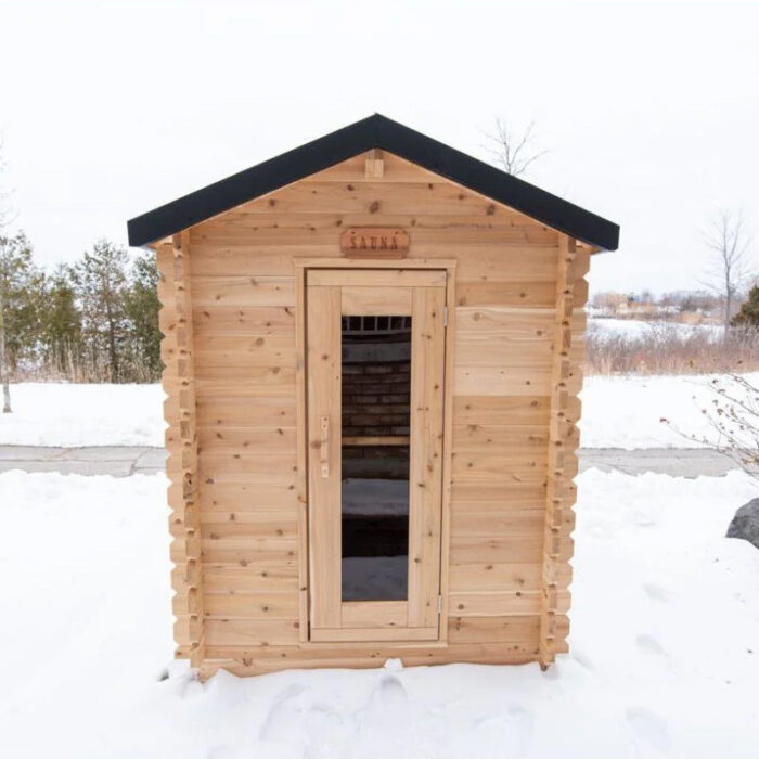 3 Person Cedar Sauna Kit | Granby Collection | Canadian Timber Cedar Sauna | 180 cu. ft - Image 9