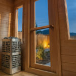 4 Person Outdoor Cabin Sauna | Palmer Collection | Canadian Timber Cedar Sauna | 260 cu. ft - Image 10