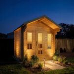 4 Person Outdoor Cabin Sauna | Palmer Collection | Canadian Timber Cedar Sauna | 260 cu. ft - Image 3