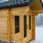 4 Person Outdoor Cabin Sauna | Palmer Collection | Canadian Timber Cedar Sauna | 260 cu. ft - Image 12