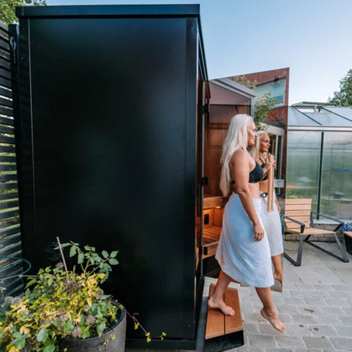 2 Person Sauna Outdoor | Hele Nano Collection | Haljas Sauna | 160 Cu. Ft. - Image 18