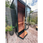 2 Person Sauna Outdoor | Hele Nano Collection | Haljas Sauna | 160 Cu. Ft. - Image 3
