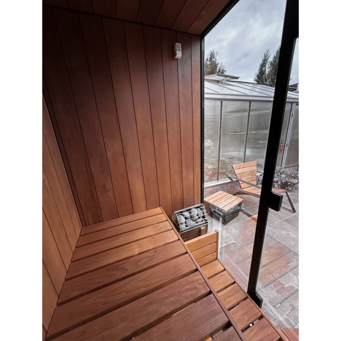 2 Person Sauna Outdoor | Hele Nano Collection | Haljas Sauna | 160 Cu. Ft. - Image 9