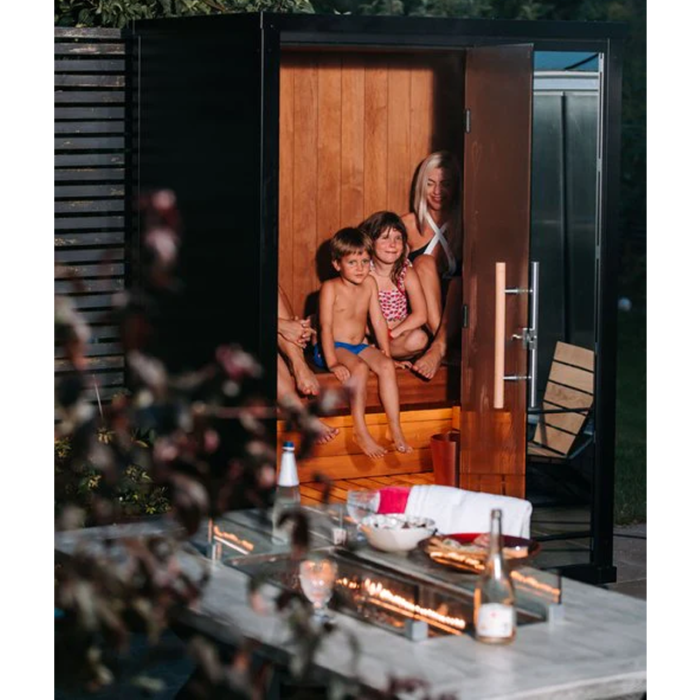 2 Person Sauna Outdoor | Hele Nano Collection | Haljas Sauna | 160 Cu. Ft. - Image 10