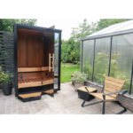 2 Person Sauna Outdoor | Hele Nano Collection | Haljas Sauna | 160 Cu. Ft. - Image 13