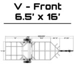 Mobile Sauna Trailer | Hydraulic Drop-Down Galvanized Steel | Multiple Widths and Lengths - Image 7