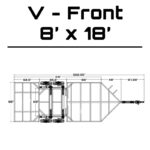 Mobile Sauna Trailer | Hydraulic Drop-Down Galvanized Steel | Multiple Widths and Lengths - Image 11