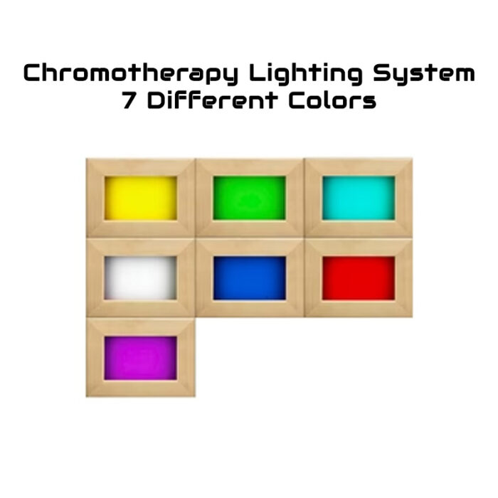 6-Person Outdoor Hybrid Sauna | Golden Design Karlstad Series | Outdoor Infrared Sauna - Image 10