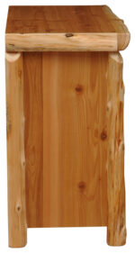 Cedar Log Sideboard | Cedar Log Buffet Hutch - Image 5