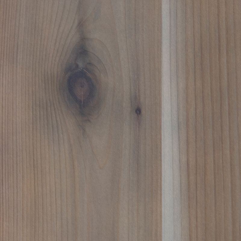 Weathered cedar stain swatch