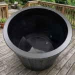 1 Person Cold Plunge Tub with Chiller | SaunaLife Model S1BC | Chiller Included - Image 4
