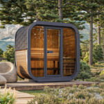 3 Person Outdoor Home Sauna Kit | SaunaLife Mini Cube Sauna | 6.5 x 4' | 141 cu. ft - Image 10