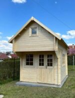 Bunkie with loft for backyard studio or guesthouse