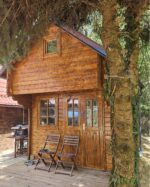The Hudson Bunkie | Log Cabin Kit with Loft - Image 2