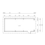 Wood garage kit for tools trailers and outdoor equipment