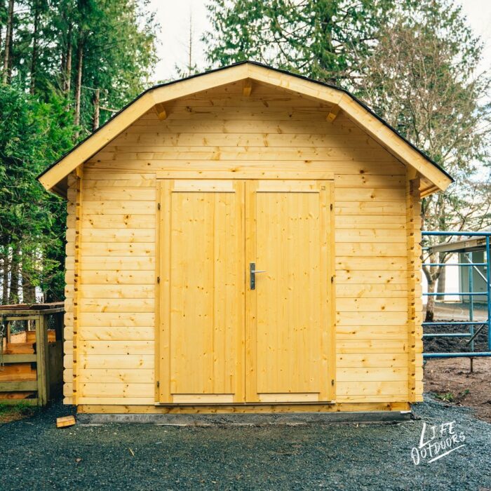 inished she shed interior inside a barn shed