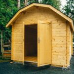 Prospector Barn Shed dimension drawing