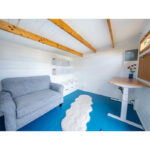 Black metal roof option for modern wood shed