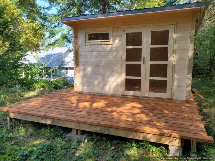 monoslope shed