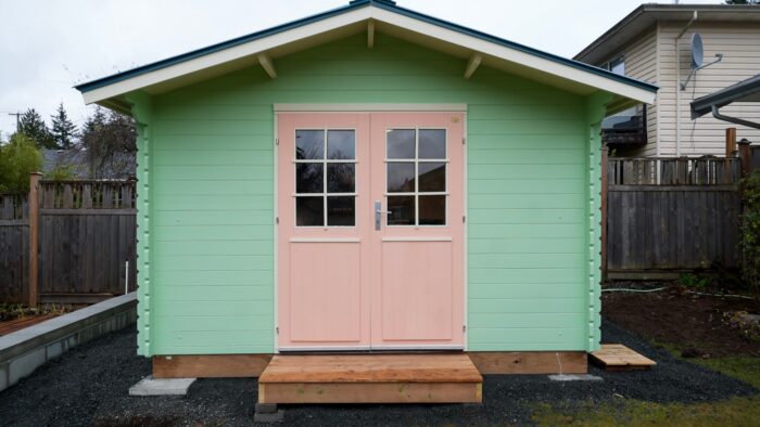 Heartland Studio Bunkie wood structure for backyard use