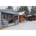 Bunkie cabin kit for cabin overflow and hunting land