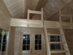 The Eagle Loft Bunkie | Bunkie Cabin Kit with Upstairs - Image 24