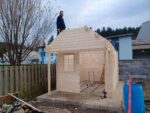 The Eagle Loft Bunkie | Bunkie Cabin Kit with Upstairs - Image 20