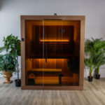 CT Element Loft dry sauna for home wellness room