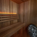 CT Element Loft Sauna glass front indoor electric sauna