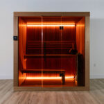 Canadian Timber Element Studio Sauna with Thermo Grandis wood
