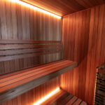 CT Element Studio 2 to 4 person sauna available from Cedar Sense
