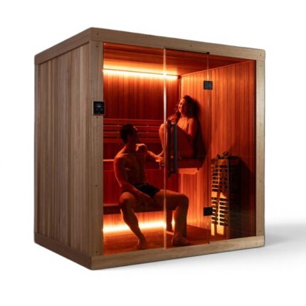 wood sauna