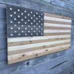 Cedar Sense handcrafted sauna flag with weathered Norway pine and western red cedar