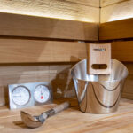 Harvia sauna thermometer and hygrometer combination