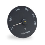SaunaLife Essentials Set 2 | Sauna Bucket Ladle, Thermometer, and Sand Timer - Image 6